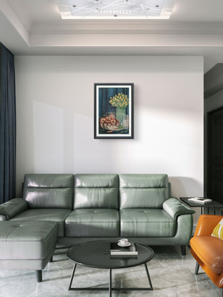 Still life in blue 2- soft pastels (13”*19”) By Artist Dipshikha Nath De