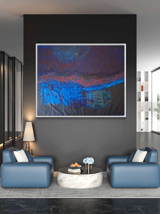 The Dark Bloom- Acrylic on canvas (50”*60”) By Artist Shikha Tambi