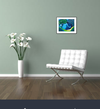 Harmony In Nature’s Heart-Acrylic on Canvas (12”*16”) By Artist Divya Kumari