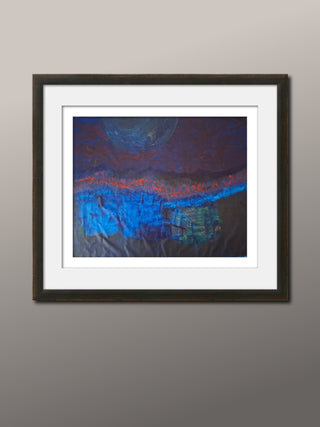 The Dark Bloom- Acrylic on canvas (50”*60”) By Artist Shikha Tambi