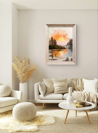 Sunkissed Afternoon - watercolor (29cm * 21cm) By Artist Sibani Rani Patra