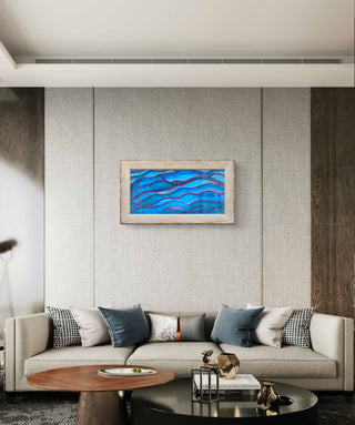 Dead Sea -Acrylic On Canvas (23"×33")By Artist Sandhya kanaparti