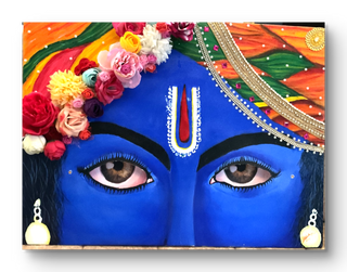 “सुना है तेरी आँखों मैं सितारे जगमगाते हैं, इजाज़त हो तो मैं भी अपने दिल मै रोशनी कर लों..”
- Acrylic (18"*24")By Artist Dharam Rathod