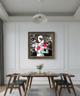 The Five Elements- Acrylic (36"*36") By Artist Ghhazal Bhalla