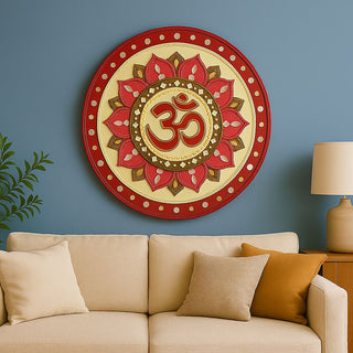 Divine Bloom - Acrylic on Canvas (12”) By Artist Anindita Chakraborty