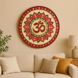 Divine Bloom - Acrylic on Canvas (12”) By Artist Anindita Chakraborty