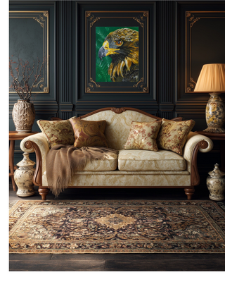 Aim -Acrylic on canvas  (39”*30”) By artist Poonam Solanki