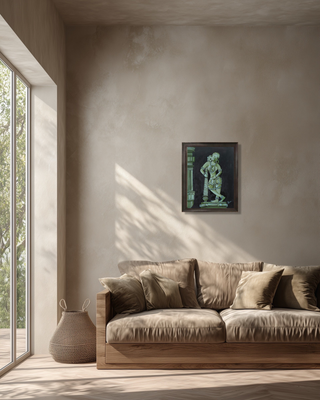 Shobhna -Acrylic on canvas (39”*30”) By Artist Poonam Solanki