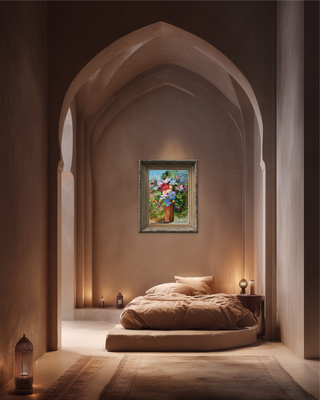 Colors in Abundance- Watercolor (A3) By Artist Meera.C