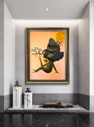 Dimensia of Nautre - Mix Media (40cm * 30cm) By Artist Suryakanta Mohapatra