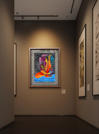 Multi face human - Acrylic (40cm * 30cm) By Artist Suryakanta Mohapatra