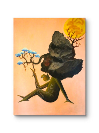 Dimensia of Nautre - Mix Media (40cm * 30cm) By Artist Suryakanta Mohapatra